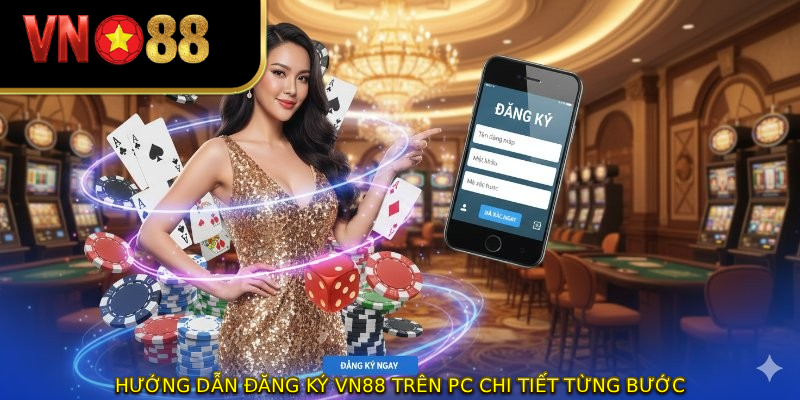 Hướng dẫn đăng ký VN88 trên PC chi tiết từng bước